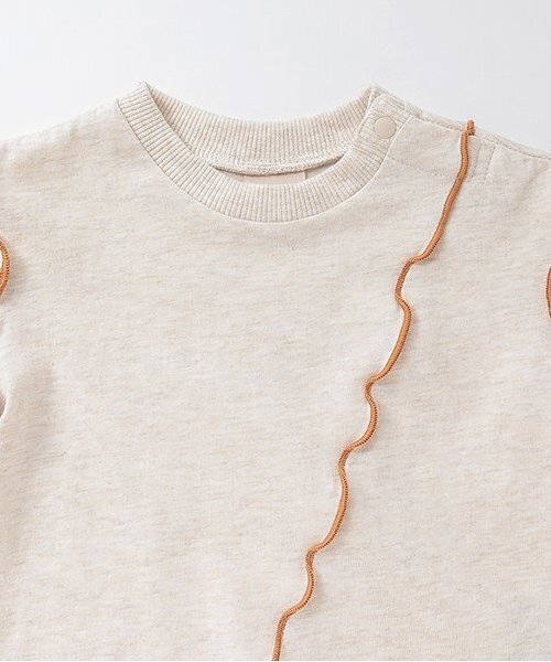 petit main（プティマイン）の「アニマル柄セットアップ（セットアップ・キッズ・ライトベージュ/ブラック・70cm/80ｃｍ）」の5枚目の写真