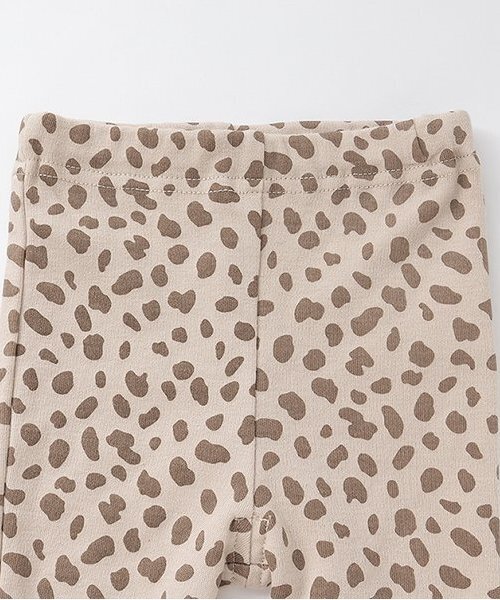 petit main（プティマイン）の「アニマル柄セットアップ（セットアップ・キッズ・ライトベージュ/ブラック・70cm/80ｃｍ）」の8枚目の写真