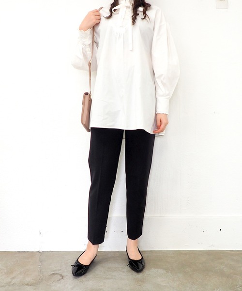 cava cava（サヴァサヴァ）の「晴雨兼用｜バレエシューズ　7305433（バレエシューズ・レディース・グレイッシュベージュ/ブラック/クリアブラック/ブルー・22.5cm/24.5cm/24cm/23.5cm/23cm）」の14枚目の写真