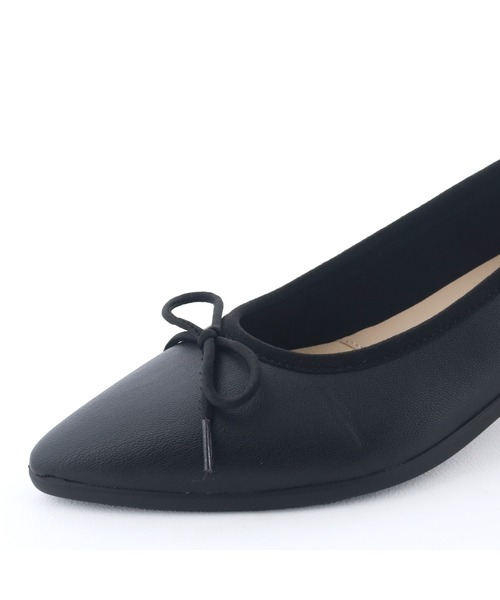 cava cava（サヴァサヴァ）の「晴雨兼用｜バレエシューズ　7305433（バレエシューズ・レディース・グレイッシュベージュ/ブラック/クリアブラック/ブルー・22.5cm/24.5cm/24cm/23.5cm/23cm）」の6枚目の写真