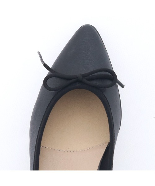 cava cava（サヴァサヴァ）の「晴雨兼用｜バレエシューズ　7305433（バレエシューズ・レディース・グレイッシュベージュ/ブラック/クリアブラック/ブルー・22.5cm/24.5cm/24cm/23.5cm/23cm）」の7枚目の写真