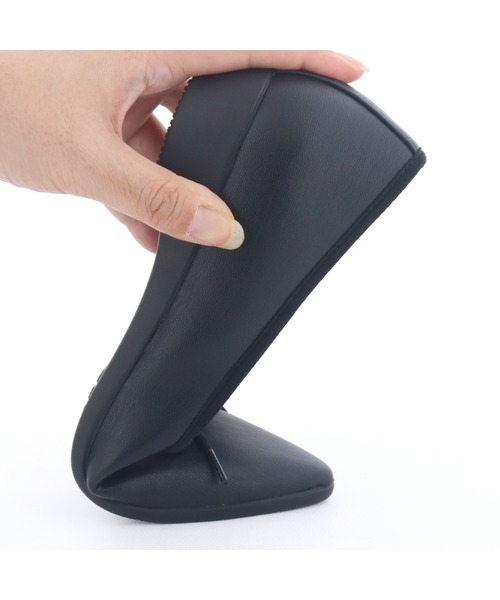 cava cava（サヴァサヴァ）の「晴雨兼用｜バレエシューズ　7305433（バレエシューズ・レディース・グレイッシュベージュ/ブラック/クリアブラック/ブルー・22.5cm/24.5cm/24cm/23.5cm/23cm）」の8枚目の写真