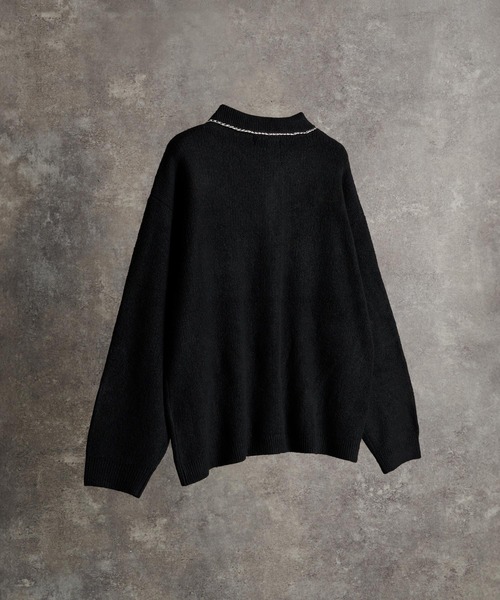 fuwamochi chain Knit cardigan jk/ふわもちチェーンニット