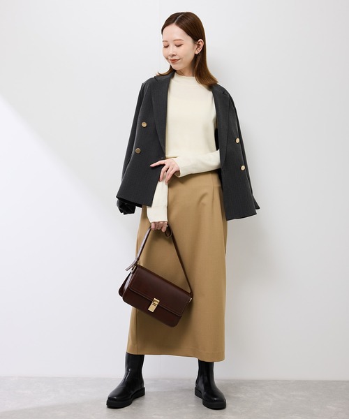 ROPE' PICNIC（ロペピクニック）の「ナローサスペンダースカート（スカート・レディース・ブラック/キャメル/ネイビー・36/38）」の21枚目の写真