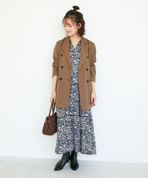 le.coeur blanc(ルクールブラン)の「スエードスクエアトート(トートバッグ・レディース・ブラウン/ベージュ・FREE)」の21枚目の写真