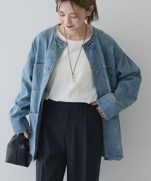 【新品】AMERICAN HOLIC デニムカバーオール WEB限定】デニムカバーオール/AMERICAN HOLIC（アメリカンホリック）の