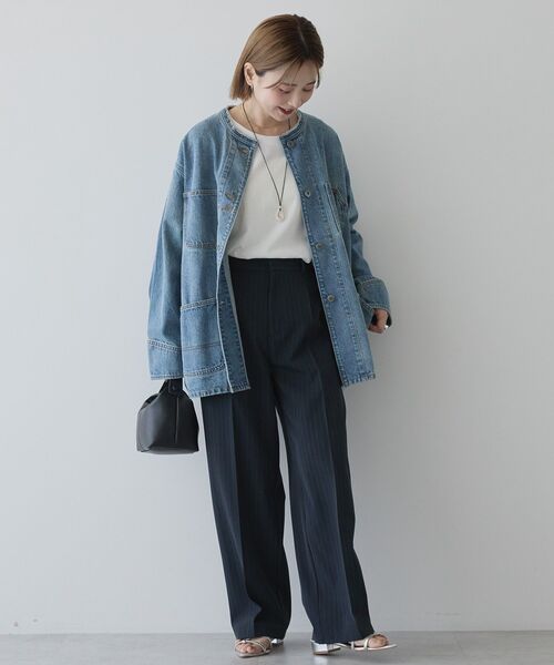 セール】【WEB限定】デニムカバーオール（デニムジャケット