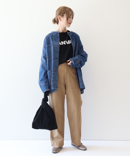 セール】【WEB限定】デニムカバーオール（デニムジャケット