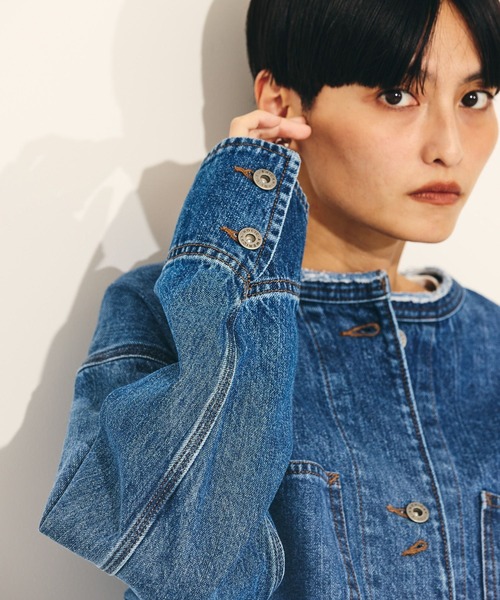 セール】【WEB限定】デニムカバーオール（デニムジャケット