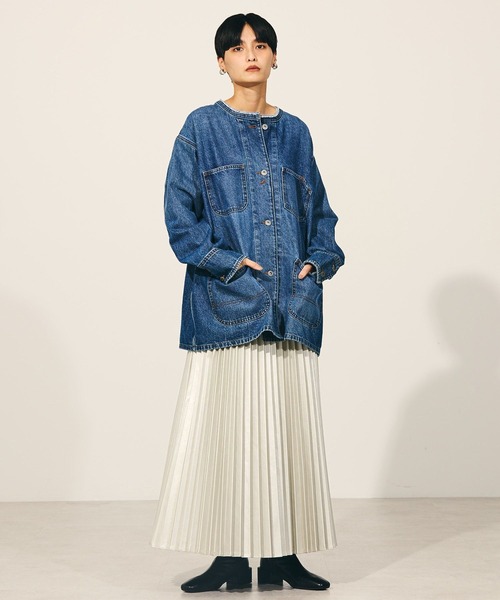 セール】【WEB限定】デニムカバーオール（デニムジャケット