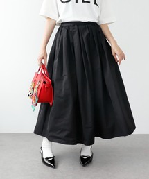 タフタスカート」に該当するブラック/黒色系のファッション通販