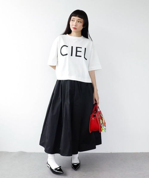 Three Four Time（ｽﾘｰﾌｫｰﾀｲﾑ）の「タフタギャザースカート（スカート・レディース・キャメル/レッド/ブラック・FREE）」の6枚目の写真