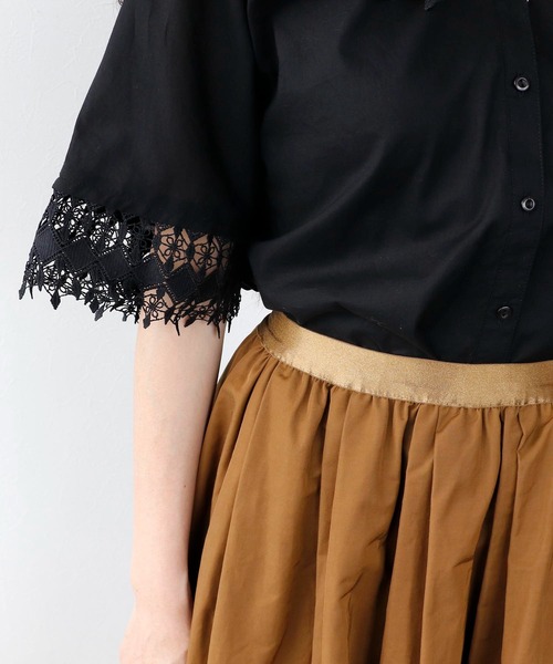 Three Four Time（ｽﾘｰﾌｫｰﾀｲﾑ）の「タフタギャザースカート（スカート・レディース・キャメル/レッド/ブラック・FREE）」の9枚目の写真