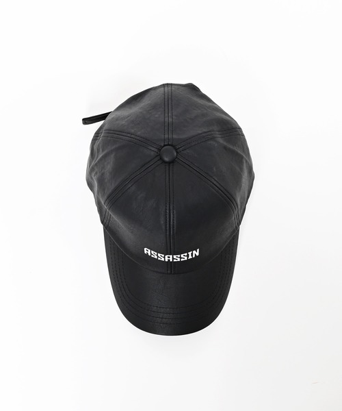 Narcissus(ナルシス)の「刺繍ロゴレザーキャップ(キャップ・レディース・ブラック/ブラウン・FREE)」の10枚目の写真