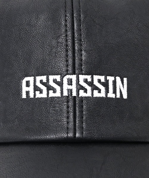 Narcissus(ナルシス)の「刺繍ロゴレザーキャップ(キャップ・レディース・ブラック/ブラウン・FREE)」の5枚目の写真