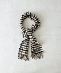 GANNI(Kj[)GANNI Graphic wool scarf(}t[)