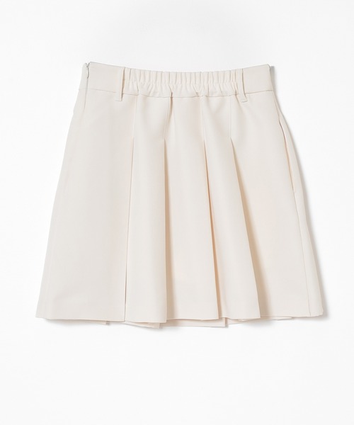 Honeys(ハニーズ)の「ミニプリーツスカート(スカート・レディース・ブラウン/ヘザーチャコール/ブラック/杢グレー/アイボリー・L/SS/S/M/LL)」の16枚目の写真