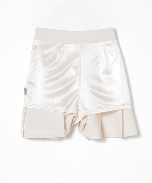 Honeys(ハニーズ)の「ミニプリーツスカート(スカート・レディース・ブラウン/ヘザーチャコール/ブラック/杢グレー/アイボリー・L/SS/S/M/LL)」の17枚目の写真