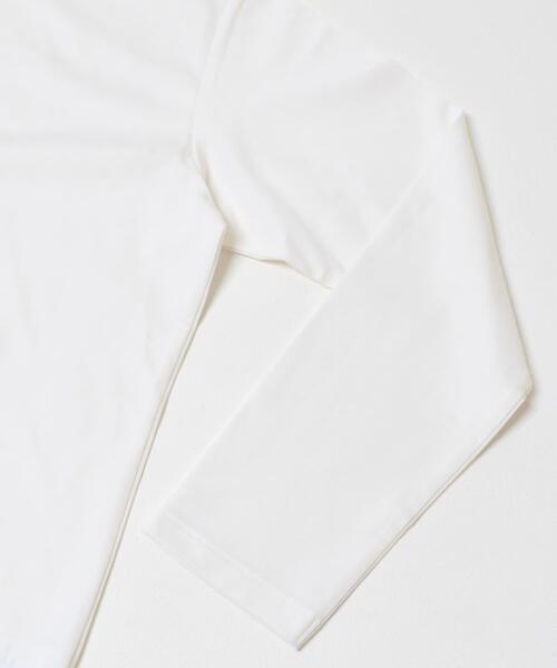 URBAN RESEARCH DOORS（アーバンリサーチドアーズ）の「LIFE STYLE TAILOR　シルケットポンチストレッチ長袖Tシャツ（シャツ/ブラウス・メンズ・チャコールグレー/ホワイト/ライトグレー・MEDIUM/LARGE/X-LARGE）」の11枚目の写真