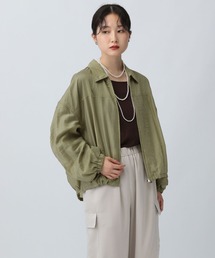 LEPSIM | ドロストギャザーシャツブルゾン　578431(ブルゾン)