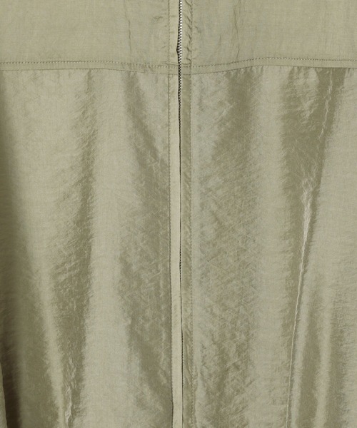 LEPSIM(レプシィム)の「ドロストギャザーシャツブルゾン 578431(ブルゾン・レディース・カーキ/ブラック・FREE)」の3枚目の写真