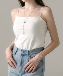 muku | 【お客様のお声をもとに改良したNew ver.が新登場！！】THIN STRING CAMISOLE/ in bra(キャミソール)