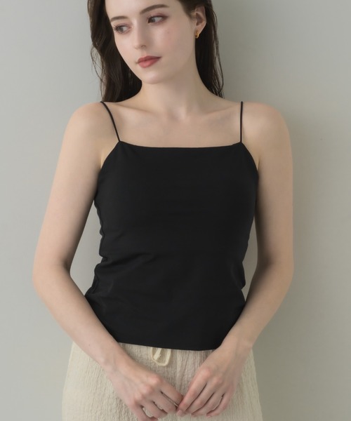 muku（ムク）の「【お客様のお声をもとに改良したNew ver.が新登場！！】THIN STRING CAMISOLE/ in bra（キャミソール・レディース・ブラック/ホワイト・LARGE/MEDIUM/SMALL）」の11枚目の写真