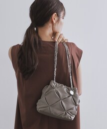 OPAQUE.CLIP | 【2WAY】ラム調合皮巾着ミニショルダーバッグ(ショルダーバッグ)