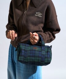 UMBRO(Au)UMBRO/Au SP flannel Mini Boston Bag/ʒ tl ~j{XgobO(V_[obO)