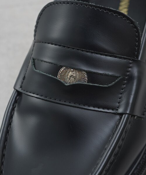 GALLARDAGALANTE（ガリャルダガランテ）の「【CAMINANDO】別注コインローファー/ブラック（その他シューズ・レディース・ブラック・36/37/38）」の5枚目の写真