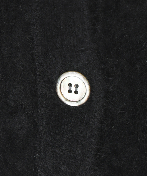 IENA LA BOUCLE ファーニットVカーディガン（カーディガン/ボレロ