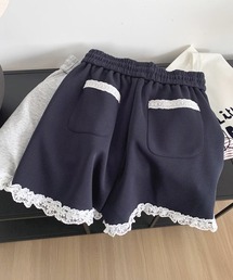 frunco | 【ZOZO限定】レース付きスエットハーフパンツ(その他パンツ)