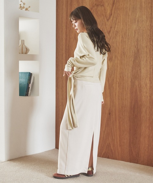 トップス lay SLY | LACE DOCKING V／N トップス (Tシャツ・カットソー(長袖