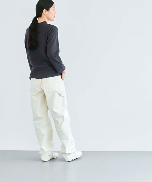 HAU(ハウ)の「パンツ painter autumn(その他パンツ・レディース・アイボリー/カーキ/グレー・SMALL/MEDIUM)」の4枚目の写真