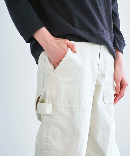 HAU(ハウ)の「パンツ painter autumn(その他パンツ・レディース・アイボリー/カーキ/グレー・SMALL/MEDIUM)」の6枚目の写真