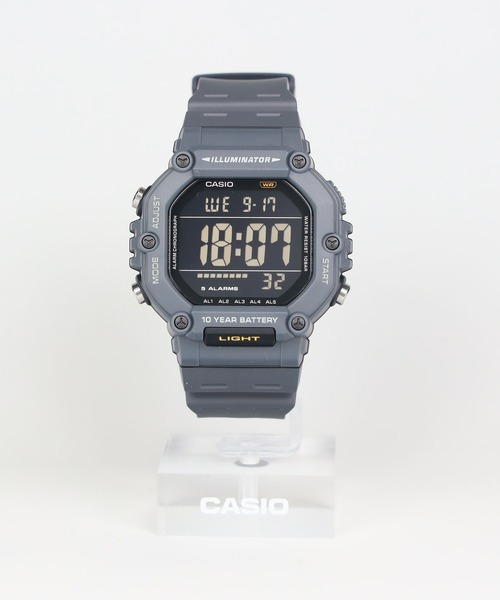 CASIO（カシオ）の「CASIO Collection / AE-1600H-8BJF（デジタル腕時計・メンズ・グレー・FREE）」の7枚目の写真