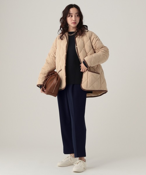 Elura(エルーラ)の「サマ見えあったかテーパードパンツ/593422(その他パンツ・レディース・ブラック/ネイビー/キャメル/ホワイト・LARGE/MEDIUM/FREE(S))」の20枚目の写真