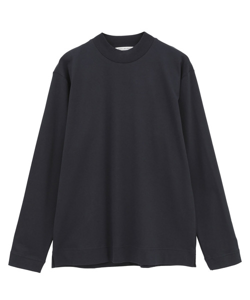 MEN'S MELROSE（メンズメルローズ）の「スビンプラチナムモックネックTシャツ（Tシャツ/カットソー・メンズ・ネイビー/ブラック/ホワイト・3/4/2）」の12枚目の写真