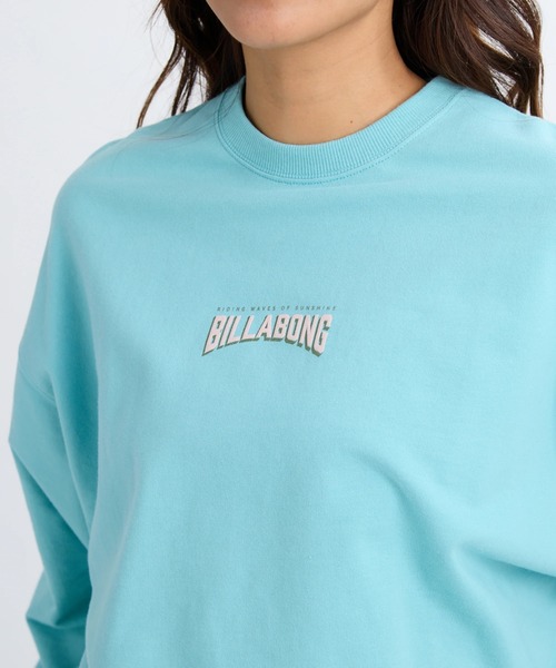 BILLABONG(ビラボン)の「BILLABONG レディース GRAPHIC LOOSE FIT CR トレーナー 【LOOSE FIT】【2025年秋冬モデル】/ビラボンルーズフィットプルオーバースウェットトレーナー(スウェット・レディース・ブルー系その他/ローズ/アイボリー/オフホワイト・MEDIUM/LARGE)」の13枚目の写真