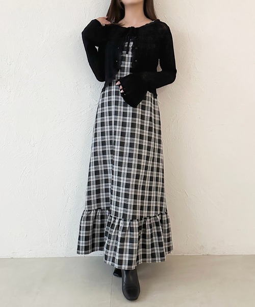 ティアードキャミワンピース（ワンピース）｜apres jour（アプレ