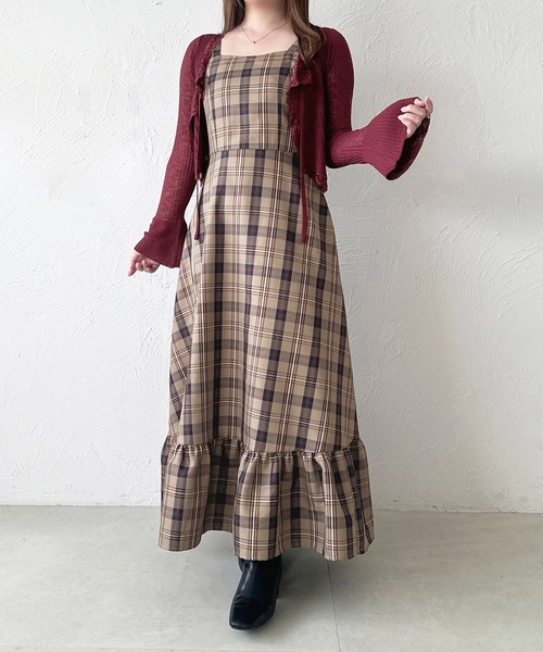 ティアードキャミワンピース（ワンピース）｜apres jour（アプレ