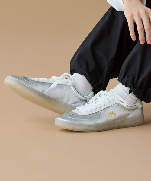 LACOSTE（ラコステ）の「メンズ BASESHOT PRO 225 1 SMA（スニーカー・メンズ・シルバー・28.5cm/25.0cm/25.5cm/26.0cm/26.5cm/27.0cm/28.0cm）」の15枚目の写真