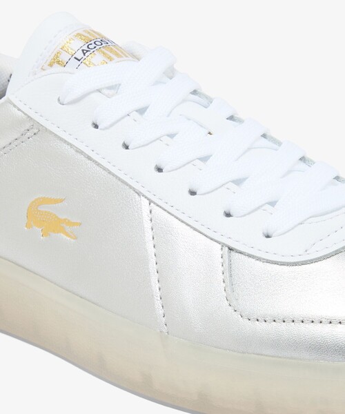 LACOSTE（ラコステ）の「メンズ BASESHOT PRO 225 1 SMA（スニーカー・メンズ・シルバー・28.5cm/25.0cm/25.5cm/26.0cm/26.5cm/27.0cm/28.0cm）」の9枚目の写真