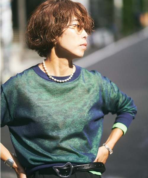 セール】DROIT BELLO(ドロイトベロ) リバーシブルニット（ニット