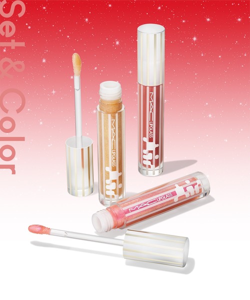 M・A・C/マック】グロス エンスージアスト リップガラス エアー トリオ