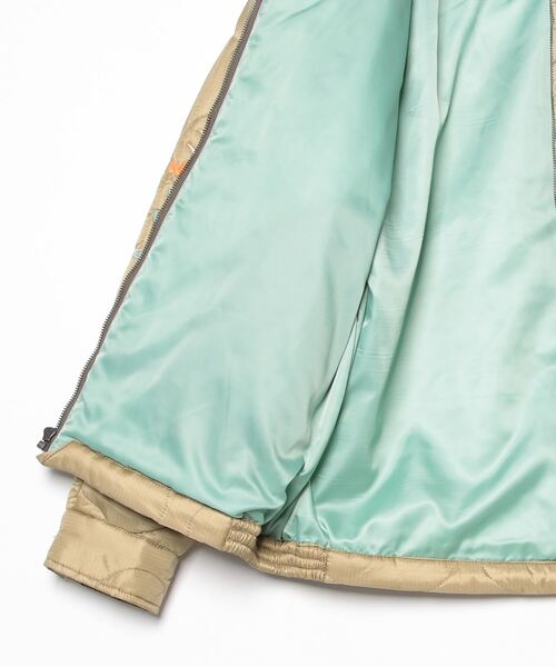 HOUSTON(ヒューストン)の「HOUSTON / NYLON VIETNAM JACKET TIGER/MAP/ 51511 / 51512(スカジャン・メンズ・グリーン系その他/ブラック/オリーブ/ブラック系その他・X-LARGE/LARGE)」の15枚目の写真