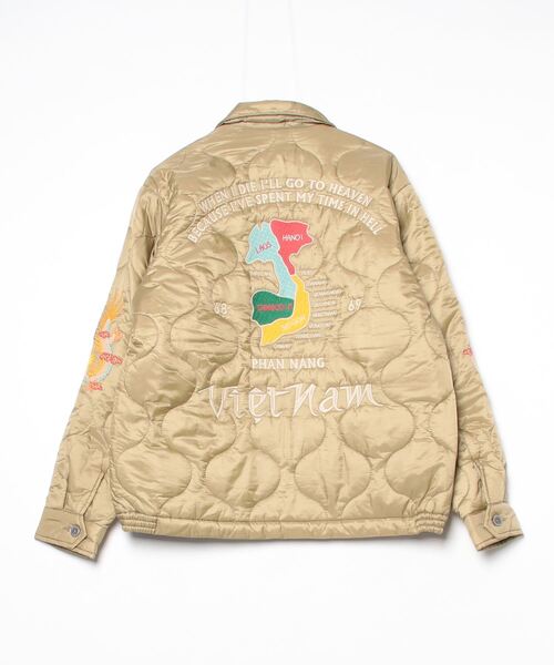 HOUSTON（ヒューストン）の「HOUSTON / NYLON VIETNAM JACKET TIGER