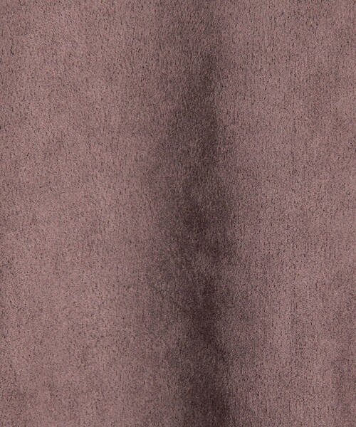 MICO COULIER（ミコクリエ）の「Wフェイスフェイクスエードブルゾン（ブルゾン・レディース・チャコールグレー/グレイッシュベージュ/ピンク・38）」の22枚目の写真