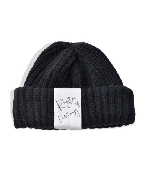 ANCHOR(アンカー)の「CELEB ロールアップビックニットワッチ(ニットキャップ/ビーニー・メンズ・ブルー/キャメル/ブラック/グレー・FREE)」の5枚目の写真