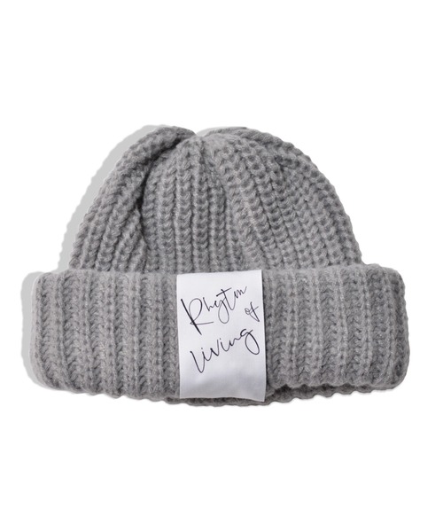 ANCHOR(アンカー)の「CELEB ロールアップビックニットワッチ(ニットキャップ/ビーニー・メンズ・ブルー/キャメル/ブラック/グレー・FREE)」の10枚目の写真